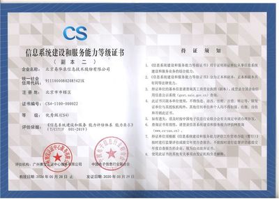 CS系統(tǒng)集成資質(zhì)辦理的意義、流程與所需資料